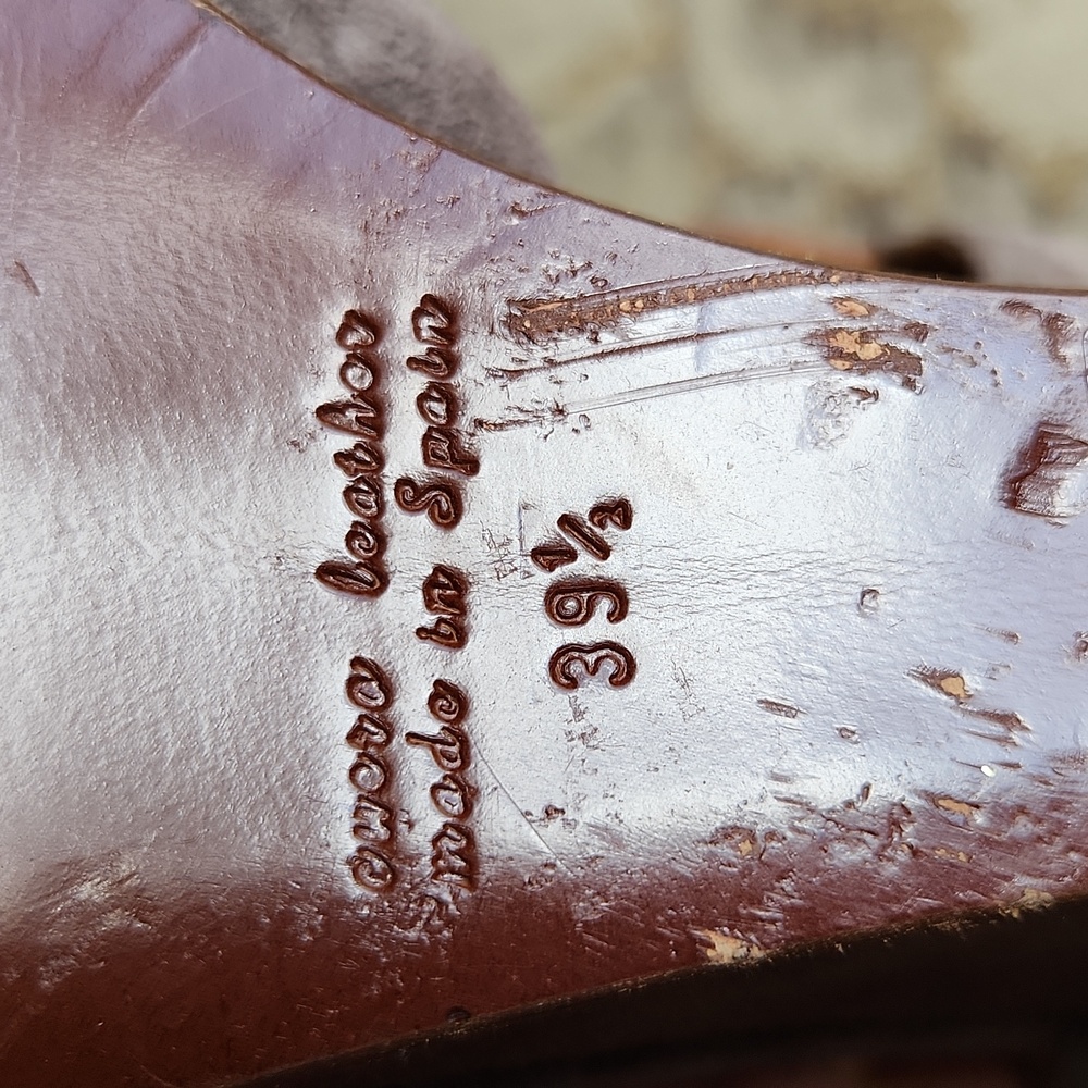 Chie Mihara Wedge Heels Sandals - Picture 9 of 11